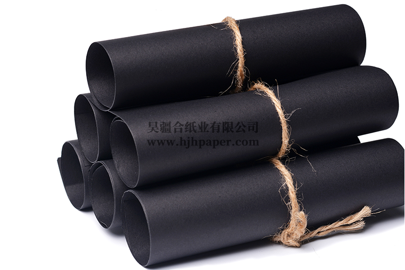 雙面透心黑卡紙