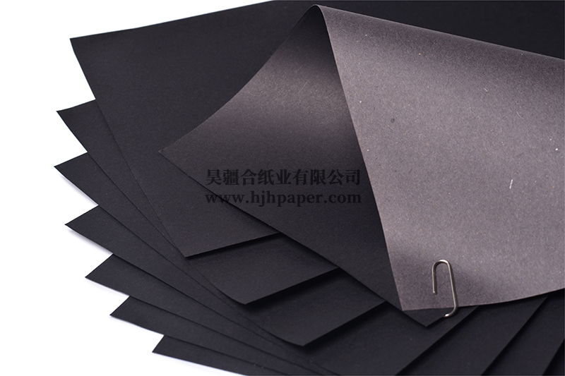 单面透心黑卡纸